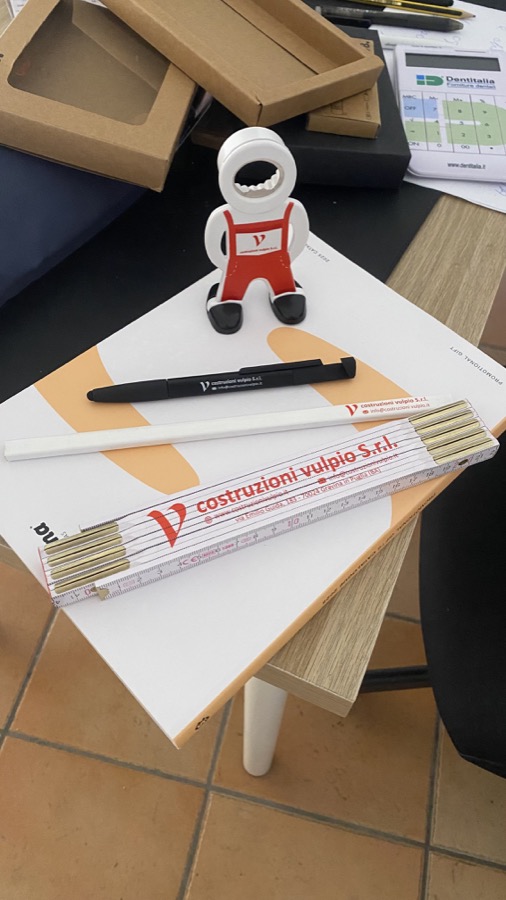 Kit gadget Costruzioni Vulpio